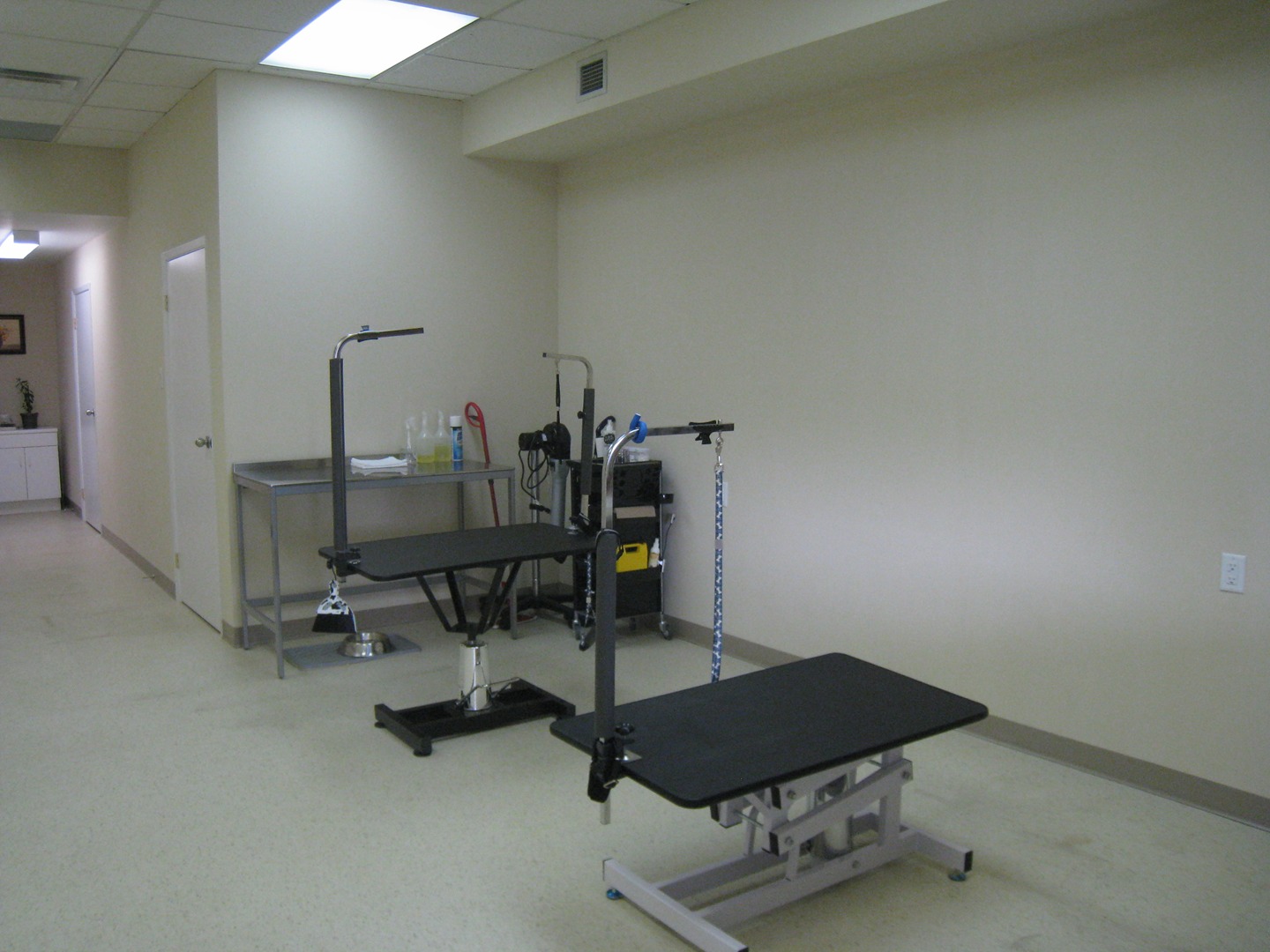 Grooming area